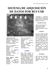 Sistemas de adquisicion de datos por bus usb