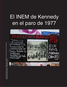 El INEM de Kennedy en el paro de 1977