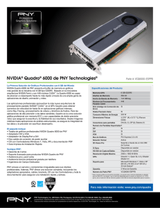 NVIDIA® Quadro® 6000 de PNY Technologies®