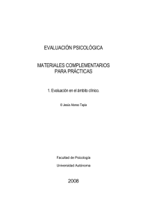 practicas E clinica - Universidad Autónoma de Madrid
