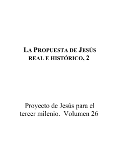 La Propuesta de Jesús real e histórico, 2