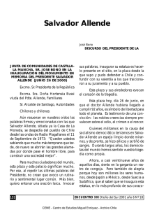 2000 06 26 Homenaje a Salvador Allende en