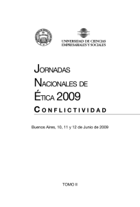 jornadas nacionales de ética 2009