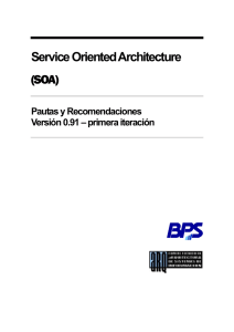 Service Oriented Architeture (SOA)