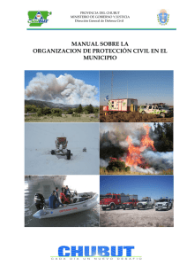 manual sobre la organizacion de protección civil en el municipio