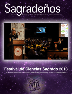 Festival de Ciencias Sagrado 2013