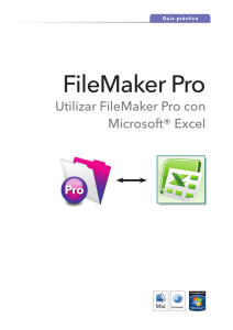 FielMaker Pro - Using FileMaker Pro with Microsoft® Excel