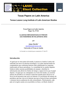 Texas Papers on Latin America