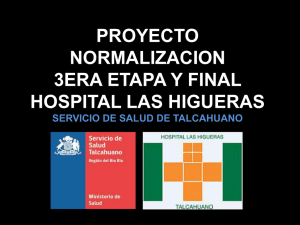 Diapositiva 1 - Hospital Las Higueras, Talcahuano