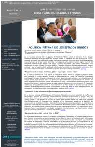 observatorio estados unidos - Consejo Argentino para las