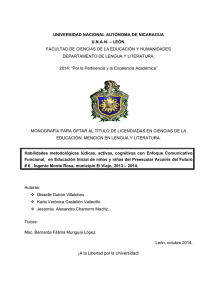 universidad nacional autónoma de nicaragua unan – león. facultad