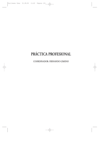 práctica profesional - Revista de Psicología del Deporte