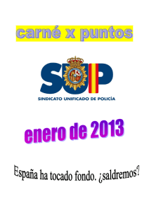 Carné X Puntos. Edición enero 2013