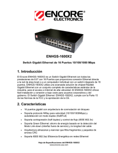 ENHGS-1600X2 1. Introducción 2. Características