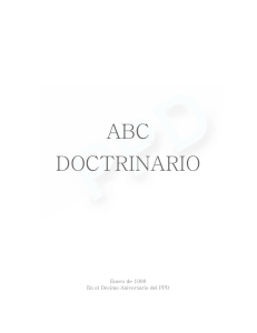 ABC DOCTRINARIO