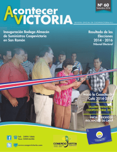 Nº 60 - CoopeVictoria R.L