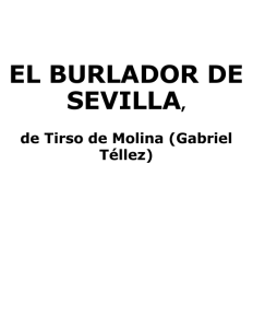 Tirso de Molina - El Burlador de Sevilla