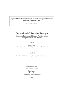 Organised Crime in Europe - University of the Basque Country