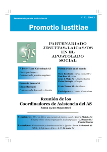 Promotio Iustitiae - The Jesuit Curia in Rome