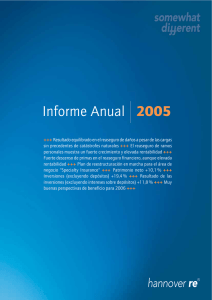 Informe Anual 2005