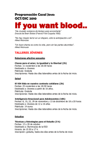 If you want blood.. - Ayuntamiento de Sagunto