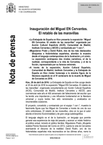 Miguel EN Cervantes - El retablo de las maravillas