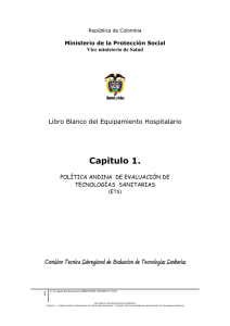 libro blanco capitulo 1. política de evaluación de tecnología de la