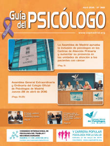 v carrera popular - Colegio Oficial de Psic&oacute;logos de Madrid