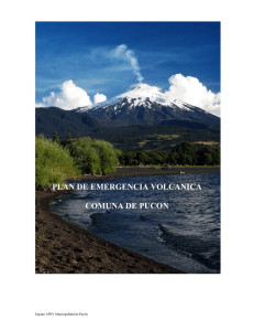 plan de emergencia volcanica comuna de pucon