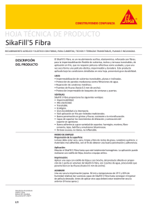 SikaFill 5 Fibra - Sika Ecuatoriana