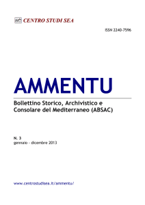 Ammentu 003 2013 - Centro Studi SEA
