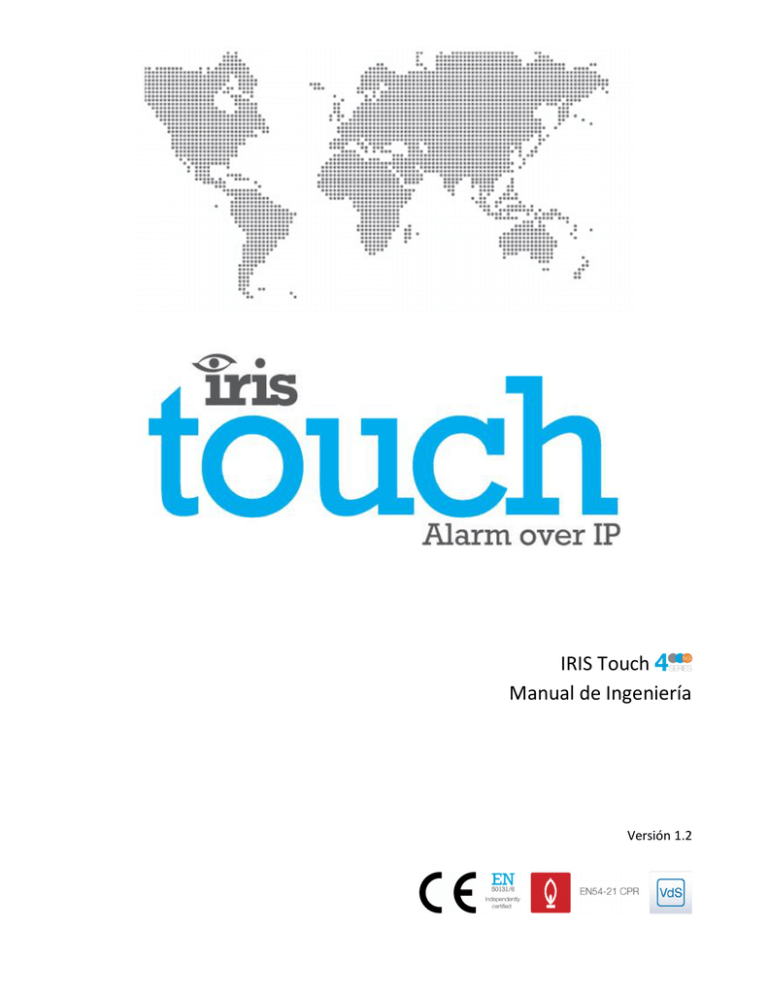 IRIS Touch Manual de Ingeniería