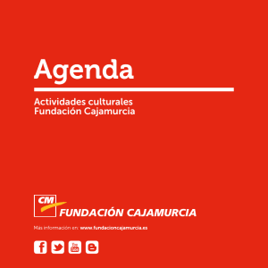 Actividades culturales Fundación Cajamurcia