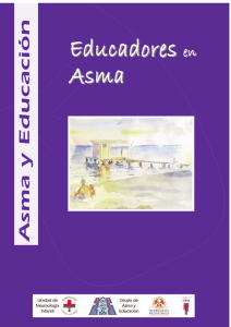 asma y educación - Sociedad Española de Neumología Pediátrica