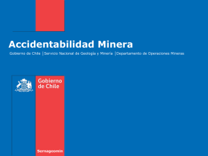 Estadísticas de Accidentabilidad Minera 2013