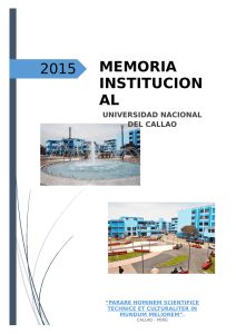 052-16-CU MEMORIA INSTITUCIONAL 2015 ANEXO