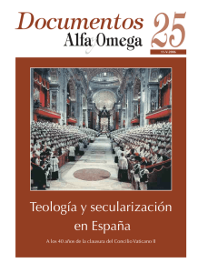 Teología y secularización en España