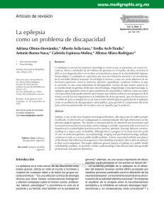 La epilepsia como un problema de discapacidad