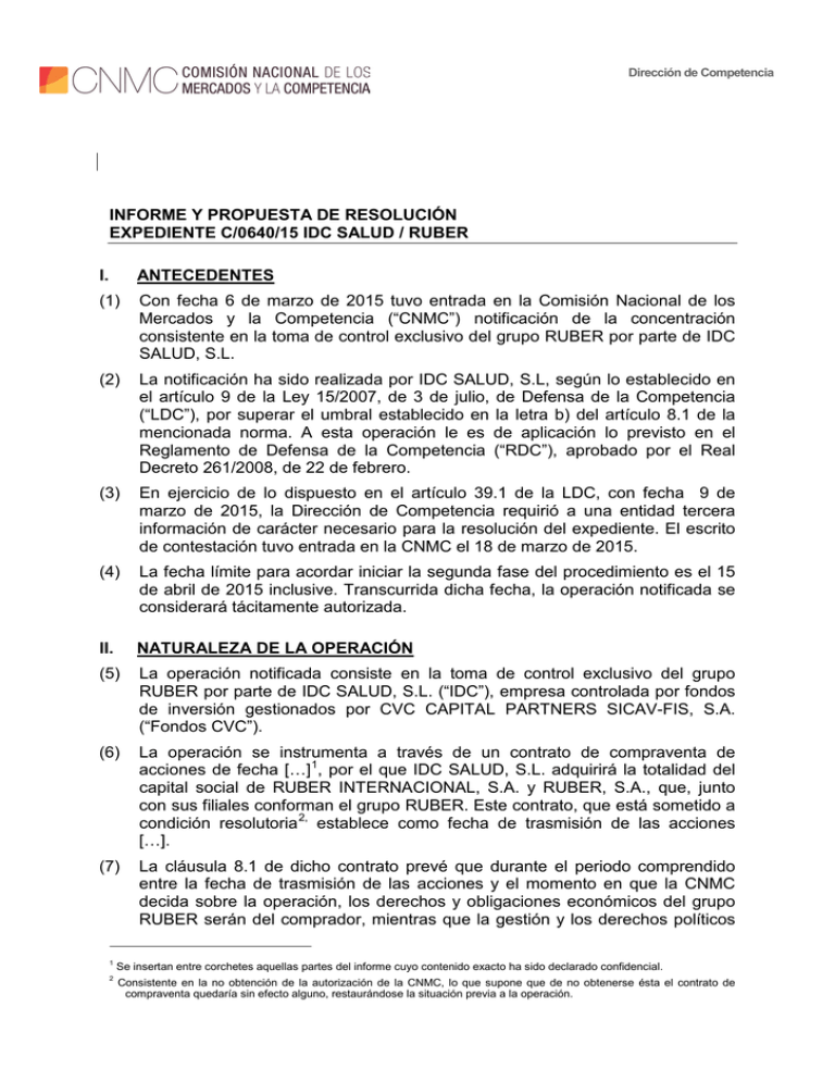 Plantilla Informe CNMC