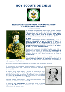 Historia de Baden Powell pro Wilfredo Valencia