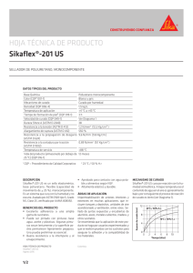 HOJA TÉCNICA DE PRODUCTO Sikaflex®-201 US