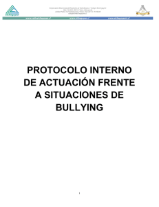 Protocolo de Bullying