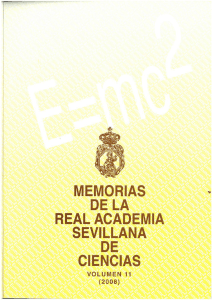 Volumen 11 Año 2008 - Real Academia Sevillana de Ciencias