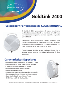 brochure GoldLink 2400 - 5.8 GHz WEB