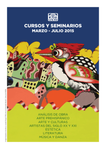 cursos y seminarios - Asociación Amigos del Museo Nacional de