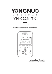Manual en Español Yongnuo YN-622N-TX
