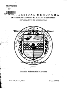 Horacio Valenzuela Martínez - Licenciatura en Matemáticas
