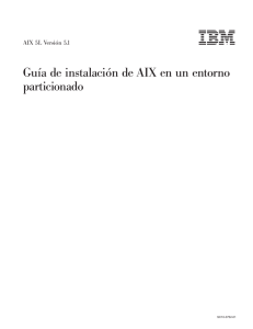 AIX 5L Versión 5.1: Guía de instalación de AIX - Redes