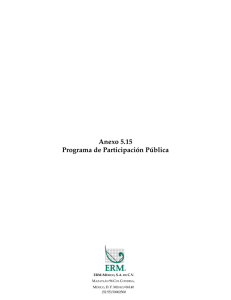 Anexo 5.15 Programa de Participación Pública