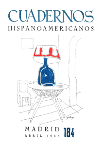 Cuadernos Hispanoamericanos Nº 184, abril 1965